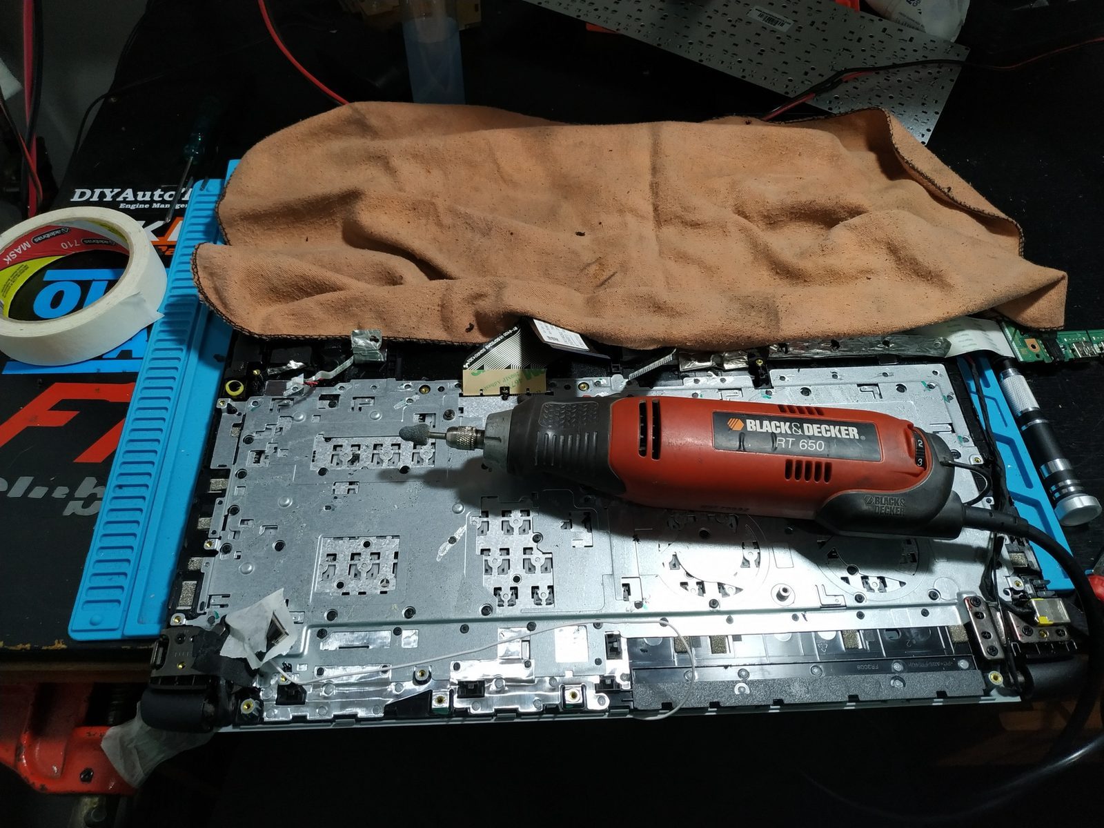 Cambio de teclados de notebook